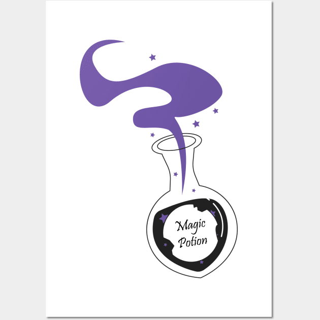 Magic Potion Wall Art by Lucages